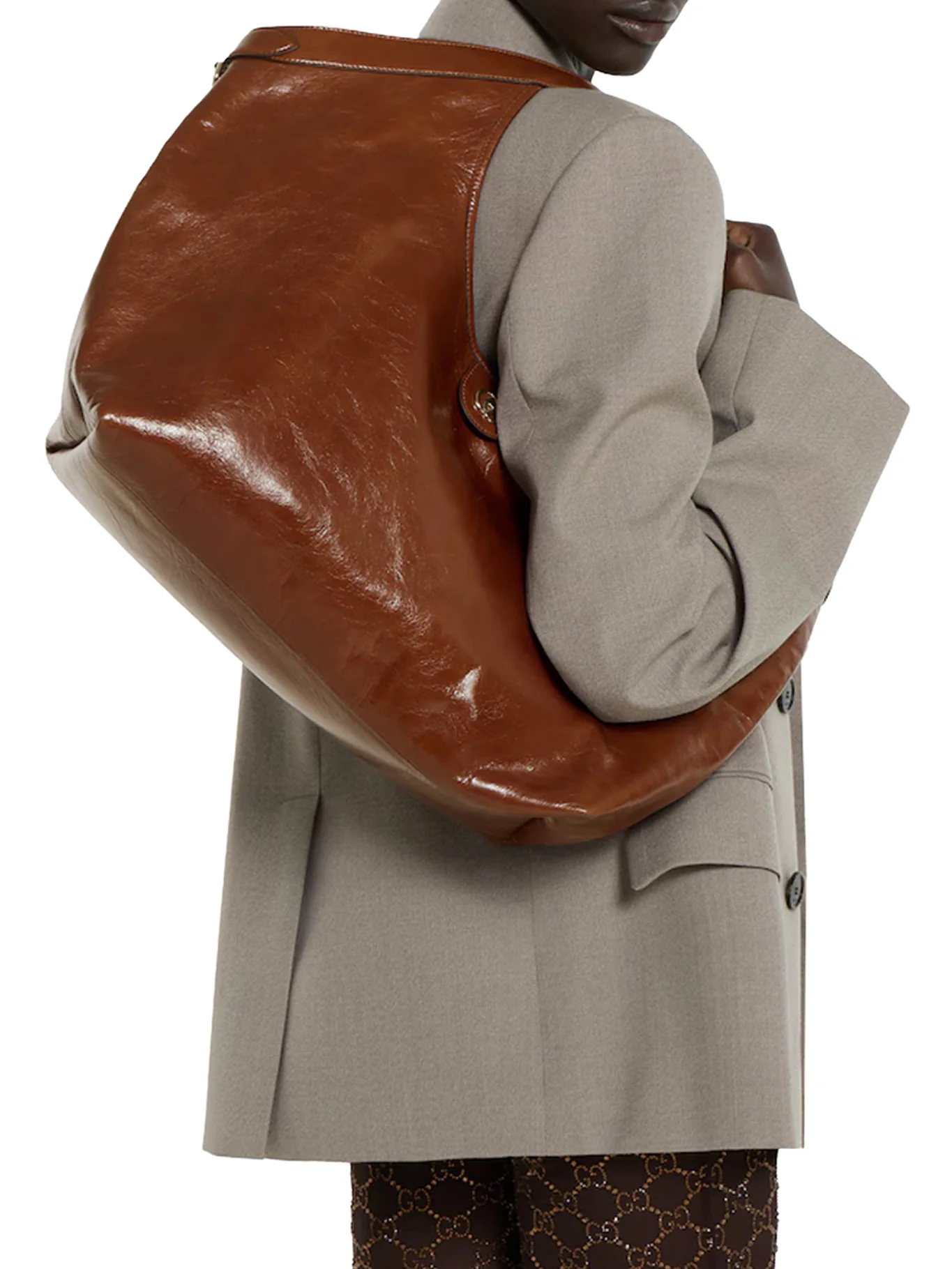 BORSA TOTE GRANDE GUCCI GIGLIO - Image 3