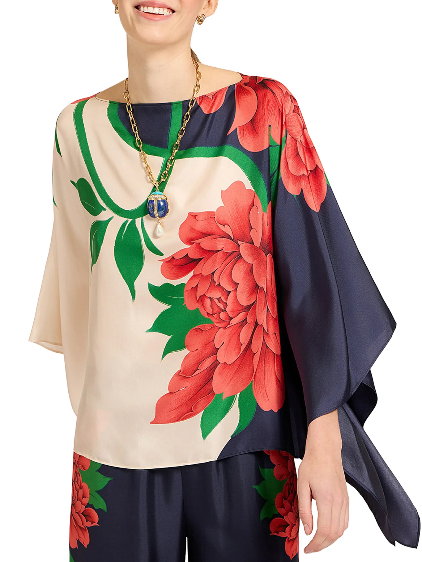 TOP IN TWILL DI SETA - Image 3